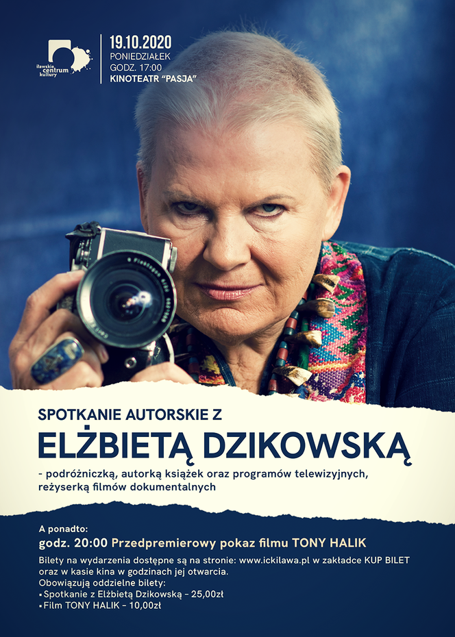 Elżbieta Dzikowska plakat