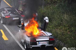 Płonące supersamochody / Lamborghini Murcielago