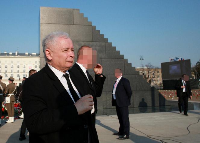 Jarosław Kaczyński z ochroną