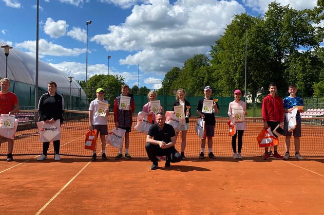Turniej tenisowy z okazji Dnia Dziecka w Szczecinku