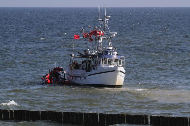 Ustronie Morskie: Duński kuter-widmo dryfował na Bałtyku. Poszukiwania rybaka nie zostaną wznowione