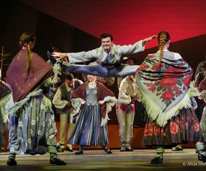 Marta Nawrocka w Operze Lubelskiej. Klasa, uśmiech i piękny gest