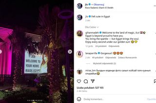 Wypoczywa w Egipcie po szaleństwach w Polsce! J. Lo wije się na hamaku