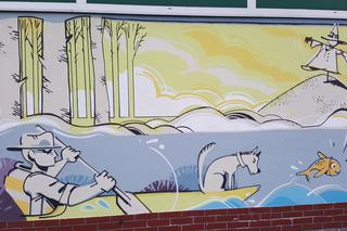 Na Osowej Górze w Bydgoszczy powstał mural inspirowany życiem mieszkańców [ZDJĘCIA]
