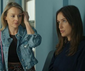 	Barwy szczęścia odc. 3123. Grażyna (Kinga Suchan), Madzia (Natalia Sierzputkowska)