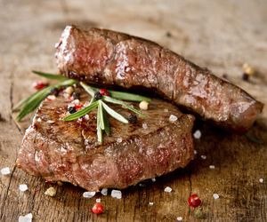 Stek wołowy w marynacie z musztardy