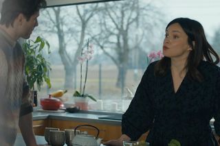 	Barwy szczęścia odc. 3203 nowy sezon po wakacjach. Natalia (Maria Dejmek), Cezary (Marcel Opaliński)