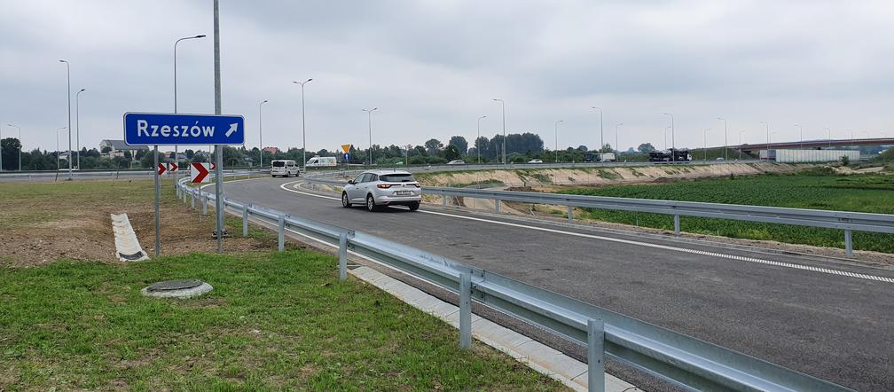 Węzeł Niepołomice na autostradzie A4 już otwarty