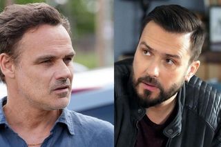 Barwy szczęścia, odcinek 3076. Karol Czubak (Jan Wieczorkowski), Damian (Michał Lesień)