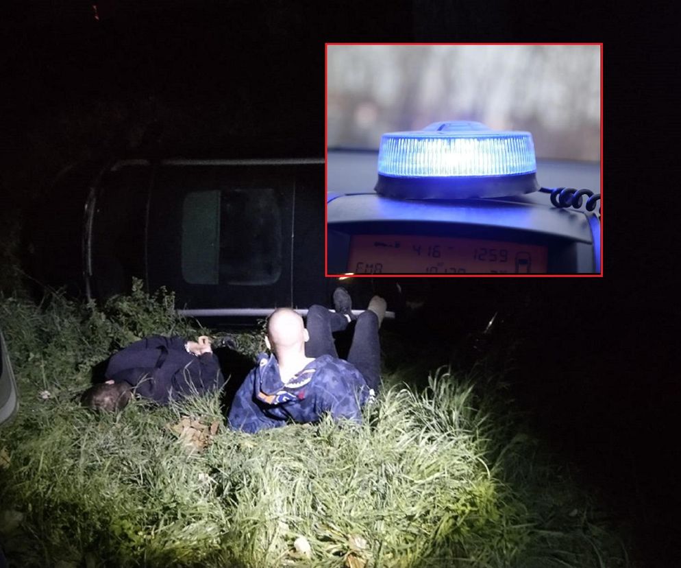 Policyjny pościg w Kujawsko-Pomorskiem. Złapali ich na DK nr 91