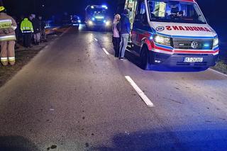 Sikorzyce. Uderzył w słup i wypadł z jezdni. Honda wylądowała w szczerym polu