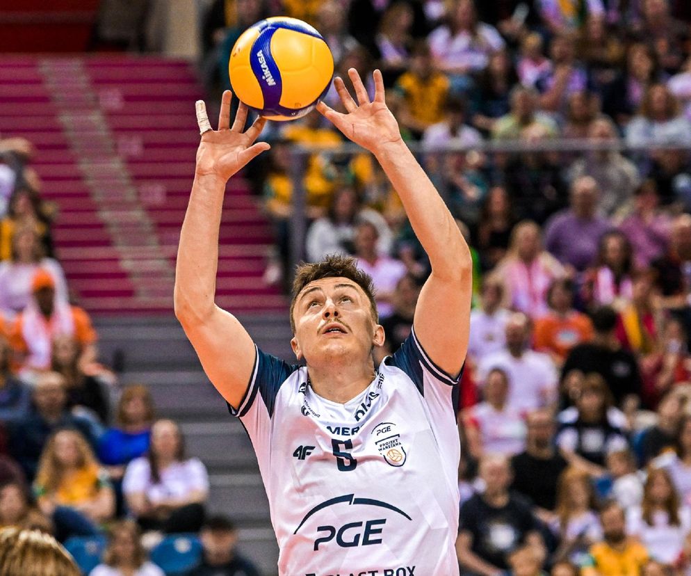 Siatkówka, Puchar Polski 2025, Aluron Zawiercie - Projekt Warszawa, Jan Firlej