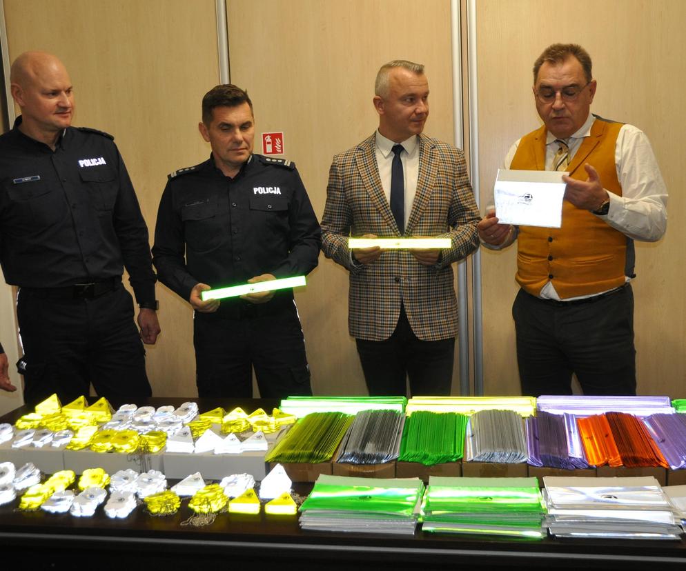 Elementy odblaskowe dla mieszkańców powiatu kołobrzeskiego
