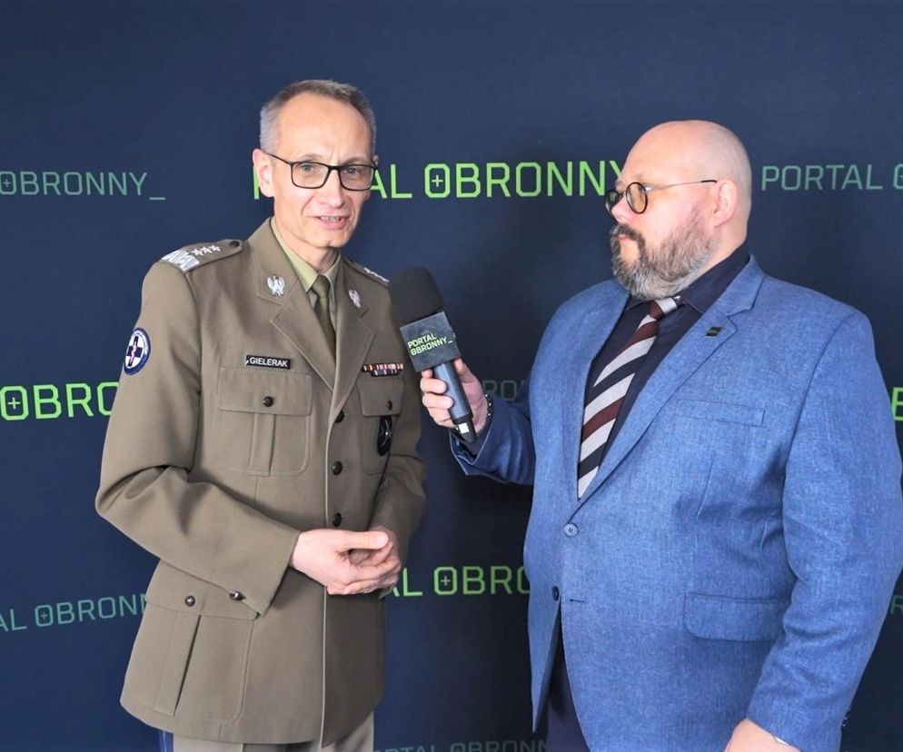 Gen. Gierelak: Tarcza medyczna jest równie ważna jak sprzęt wojskowy