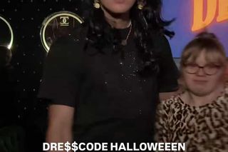 Bagi na Halloween przebrał się za... Czarną Mambę! Iwona Pavlović jak żywa?