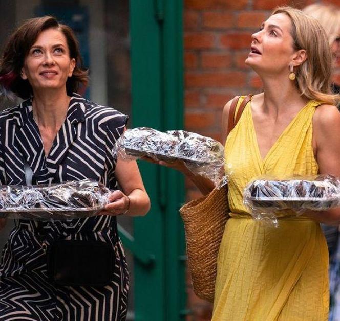Przyjaciółki, 22 sezon na planie. Zuza (Anita Sokołowska), Inga (Małgorzata Socha)	