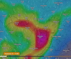 Niż genueński. Prognozowane opady deszczu na południu Polski