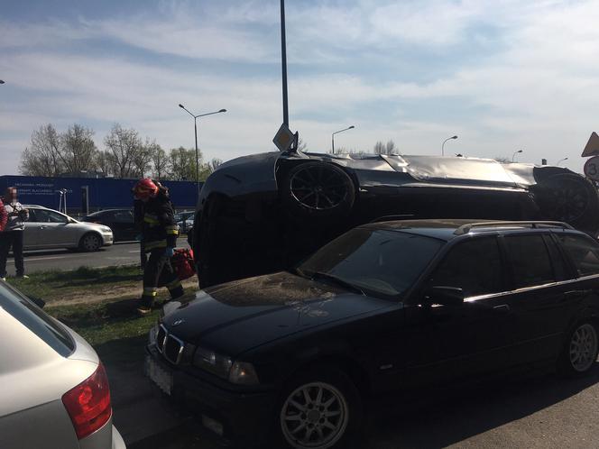 Groźny wypadek na Radzymińskiej !