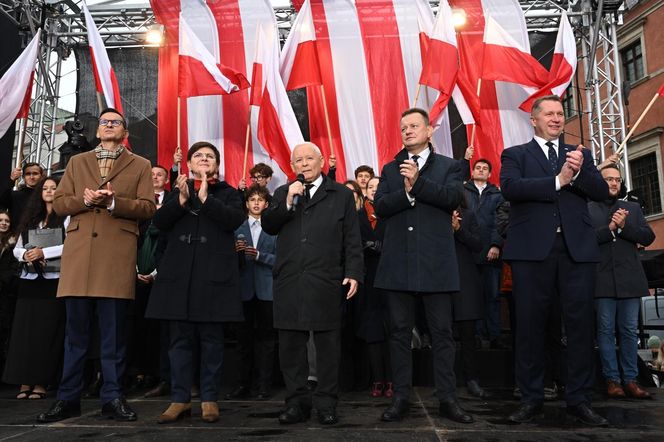 Manifestacja PiS w Warszawie (11.10.2025)
