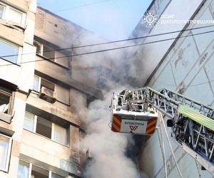 Jedna ofiara śmiertelna i 13 rannych w wyniku rosyjskiego ataku na obwód dniepropietrowski