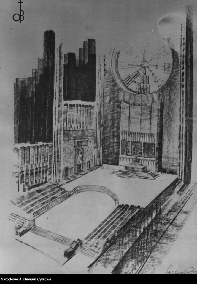 Projekt świątyni Opatrzności Bożej w Warszawie