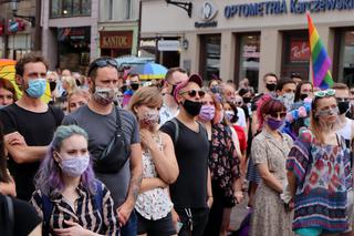 Demonstracja Nie damy się zastraszyć w Toruniu