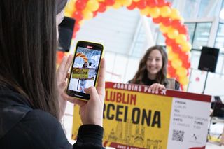 Pierwszy lot z Lublina do Barcelony 