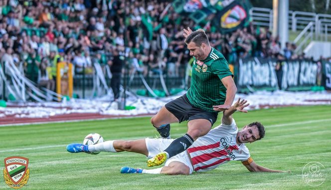 To było wielkie święto futbolu w Starachowicach. A oprawa kibiców SZTOS