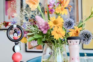 Piękne bukiety kwiatów