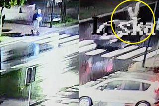 12-latka wyleciała w powietrze! Szokujące nagranie z wypadku na przejściu