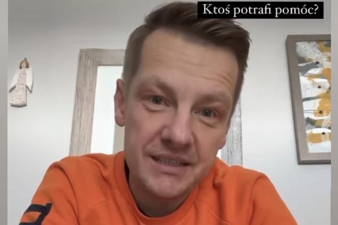 Marcin Mroczek prosi o pomoc w odzyskaniu konta na social mediach