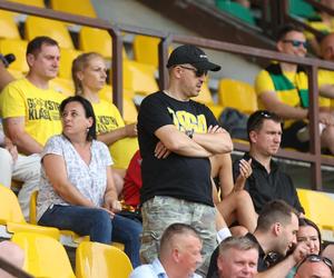 Kibice podczas meczu GKS Katowice - Radomiak Radom