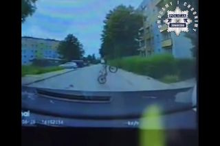Jaworzno: 7-latek wjechał rowerem pod BMW. Sprawa będzie miała finał w sądzie. Drastyczne nagranie