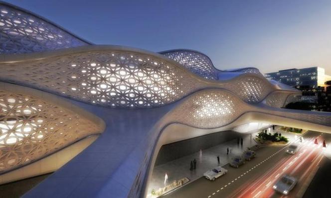 Zaha Hadid - projekt stacji metra w Rijadzie, Arabia Saudyjska