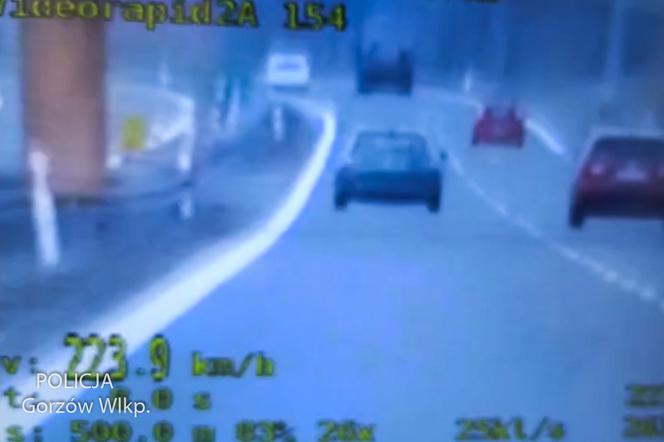 Jechał trasą S3 o 103 km/h za dużo