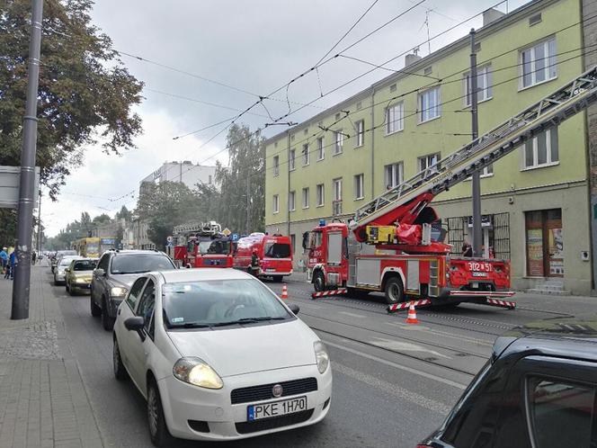 2 Groźny pożar na Limanowskiego