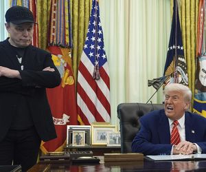 Elon Musk w Białym Domu z podbitym okiem 