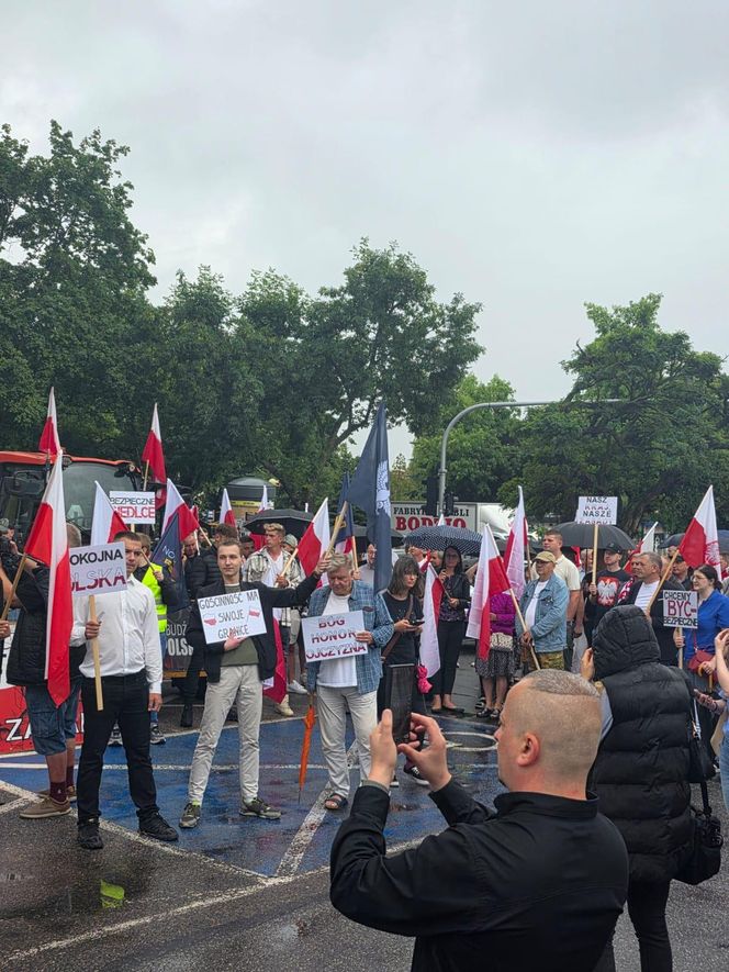 Protest Konfederacji w Siedlcach zgromadził ok. 600 osób