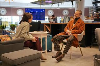 Pierwsza miłość, odcinek 3599: Laura (Katarzyna Maciąg), Adam (Krystian Wieczorek)