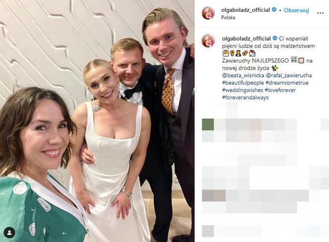 Tak wyglądało wesele Rafała Zawieruchy. Gwiazdy wrzuciły zdjęcia do sieci