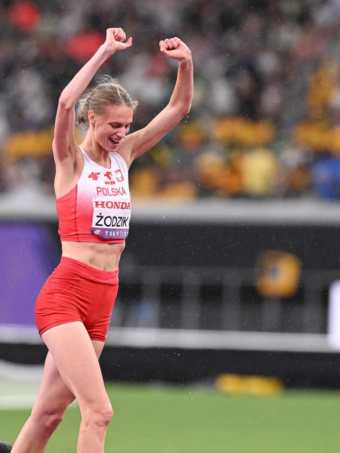 Maria Żodzik świętowała srebro