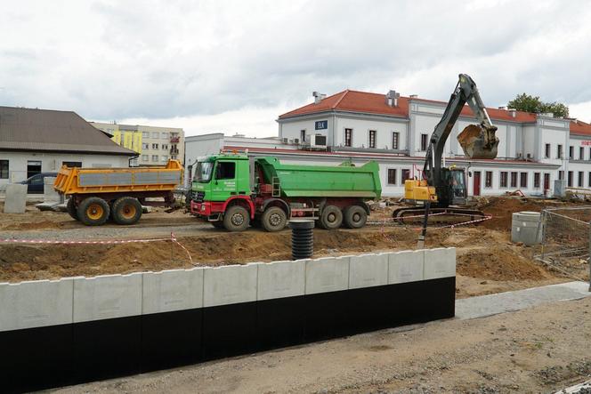 Trwają prace na międzynarodowej linii Rail Baltica. Zobacz postępy robót w Ełku