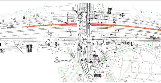 Utrudnienia na DTŚ w Świętochłowicach. Będzie zwężka do jednego pasa