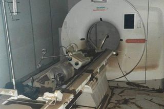 Miejscowy szpital zniszczony przez powódź