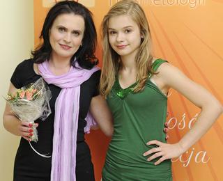 Julia Wróblewska i jej mama Anna