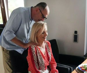 Barwy szczęścia odc. 3111. Olga (Dorota Łukasiewicz-Kwietniewska), Marek Złoty (Marcin Perchuć)