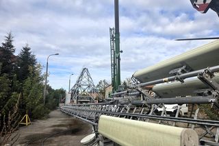 Ostrowiec Świętokrzyski. 32-metrowy maszt rozebrany. Powiat walczył o to 2 lata