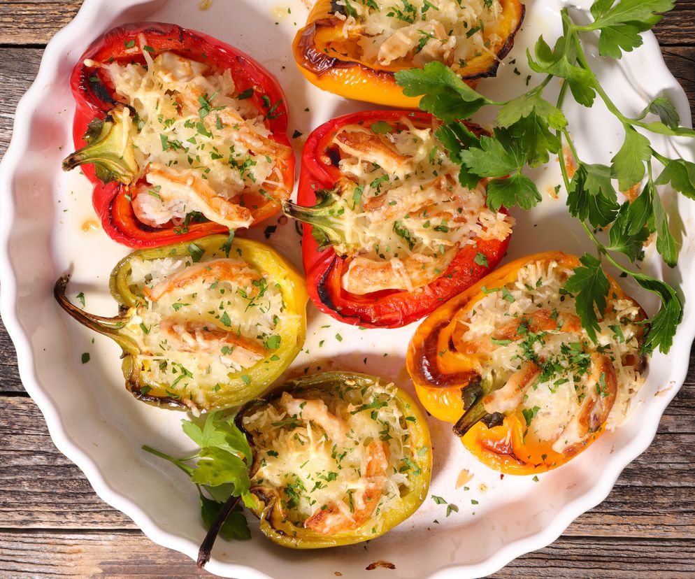 Papryka faszerowana kurczakiem: łatwa, pyszna, zdrowa!