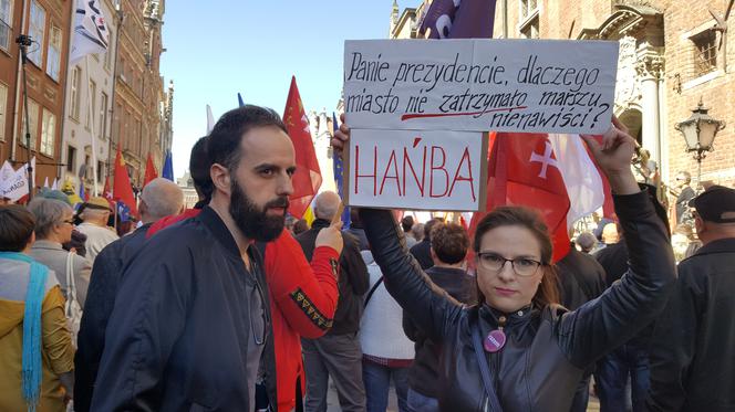 "Nie dla nacjonalizmu i faszyzmu" w Gdańsku