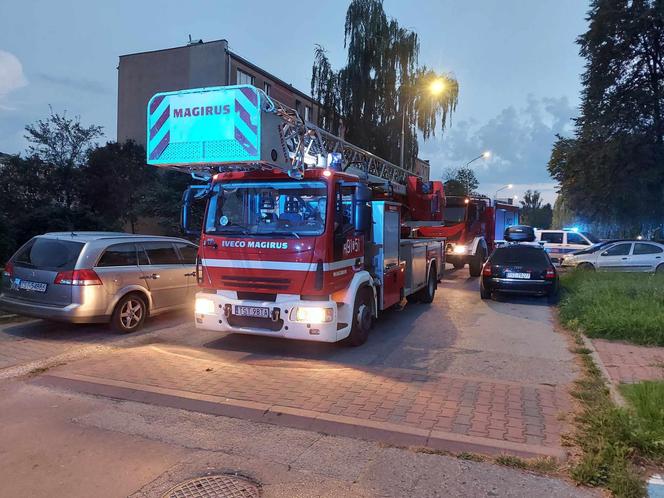 Mocny sen i przypalony garnek. Wieczorna akcja straży na Górnej w Starachowicach